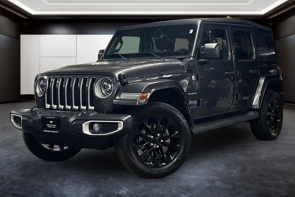 Used 2021 Jeep Wrangler Unlimited Sahara w/ Cold Weather Group image 3