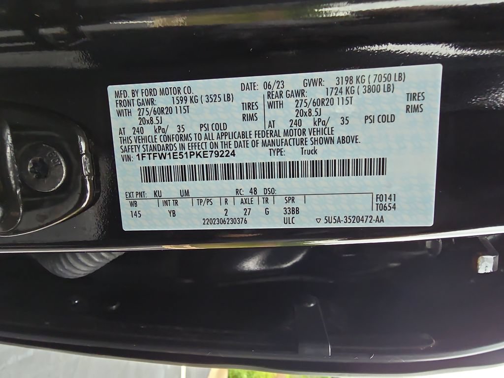 Used 2023 Ford F150 XLT w/ Equipment Group 302A High AWD/4WD image 35