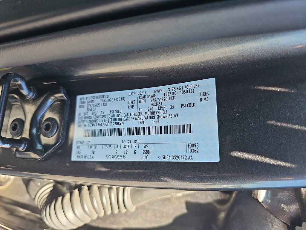 Used 2019 Ford F150 XLT w/ Equipment Group 302A Luxury AWD/4WD image 32