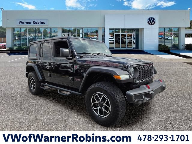 Used 2024 Jeep Wrangler Unlimited Rubicon w/ Technology Group AWD/4WD image 1
