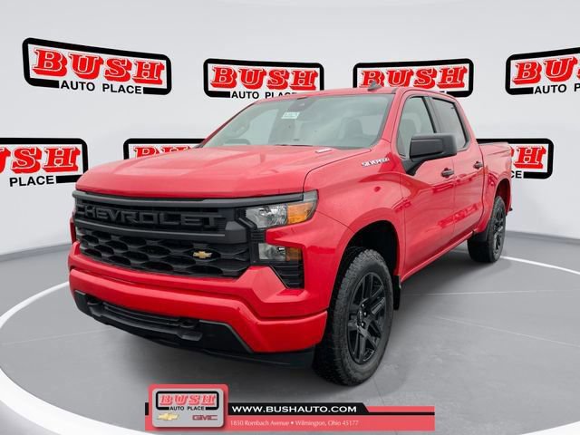 New 2026 Chevrolet Silverado 1500 Custom w/ Turbomax Blackout Package