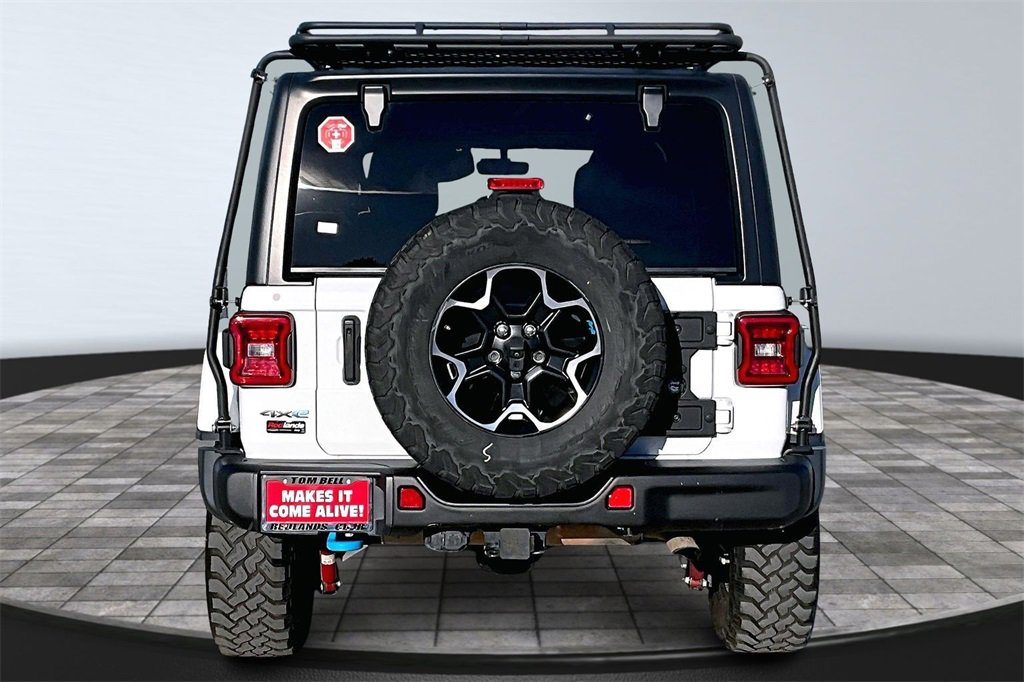 Used 2021 Jeep Wrangler Unlimited Rubicon 4xe w/ Steel Bumper Group image 5