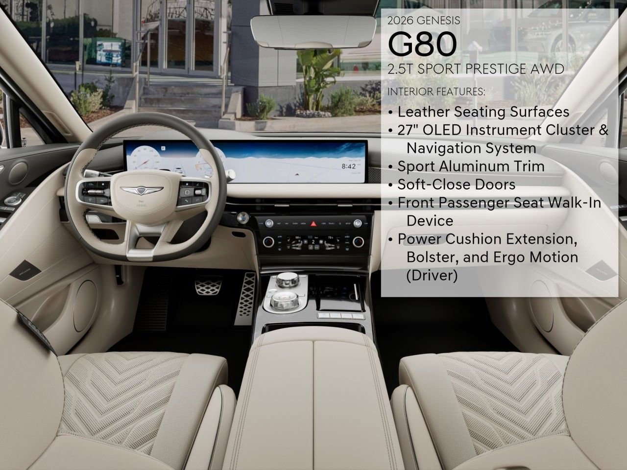 New 2026 Genesis G80 2.5T Sport Prestige image 21