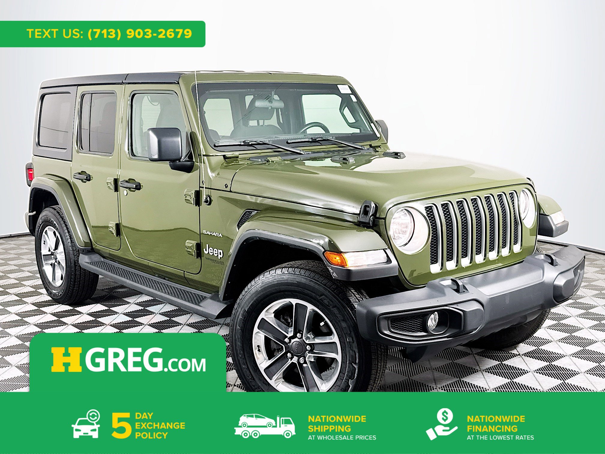 Used 2021 Jeep Wrangler Unlimited Sahara