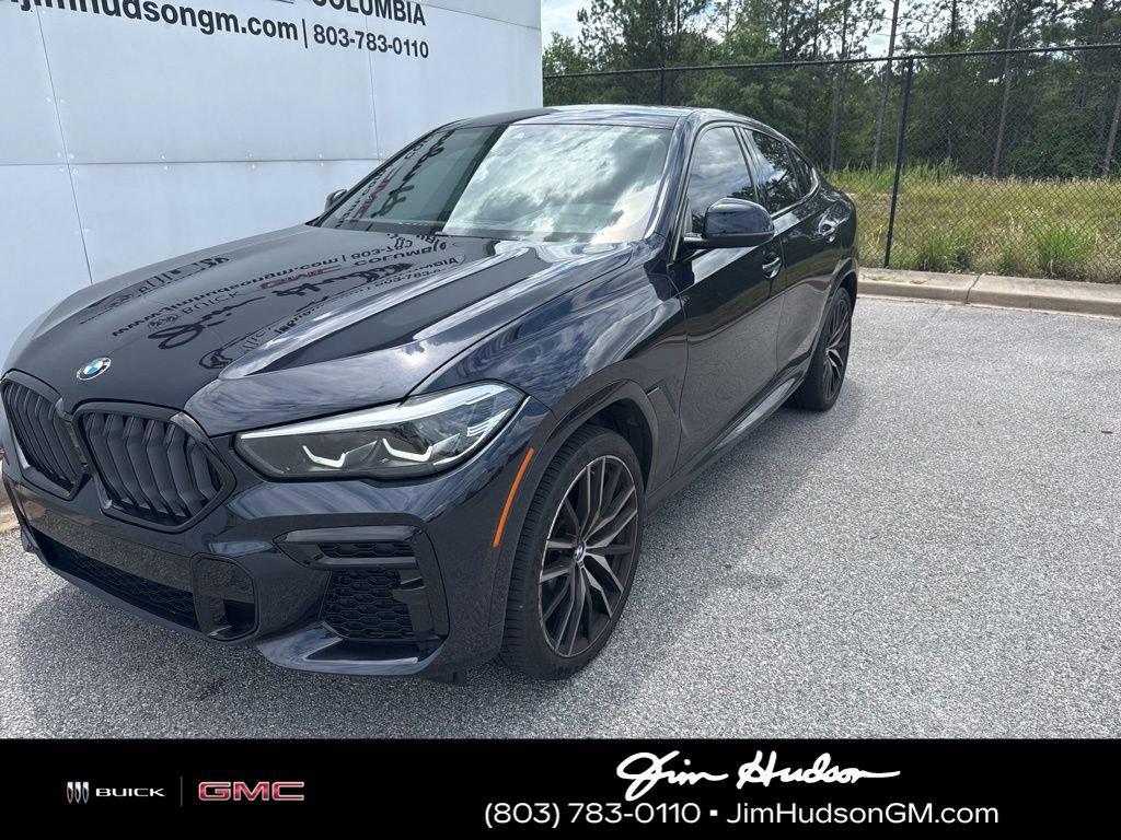 Used 2022 BMW X6 xDrive40i w/ M Sport Package AWD/4WD video 1