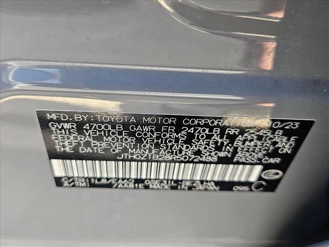 Certified 2024 Lexus IS 350 F Sport w/ Memory Package RWD image 24