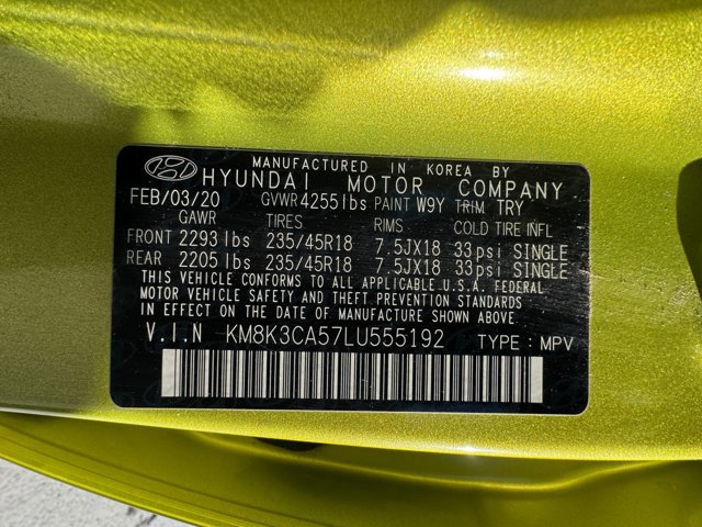 Used 2020 Hyundai Kona Limited image 34