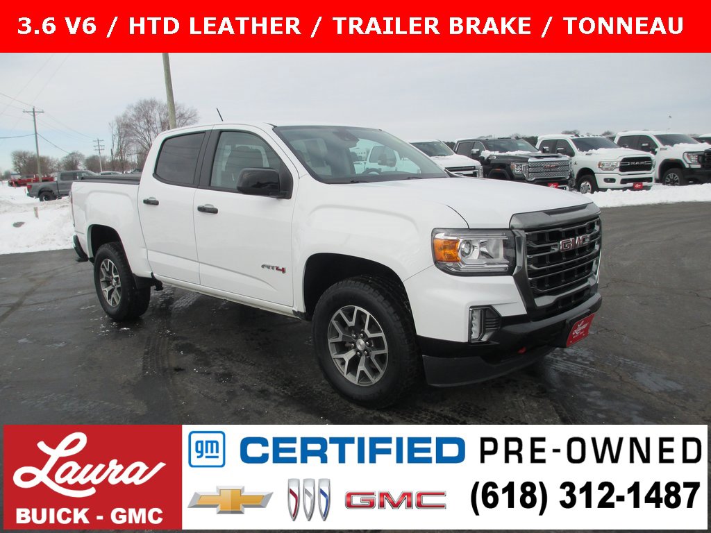 Certified 2021 GMC Canyon AT4 w/ Driver Alert Package image 1