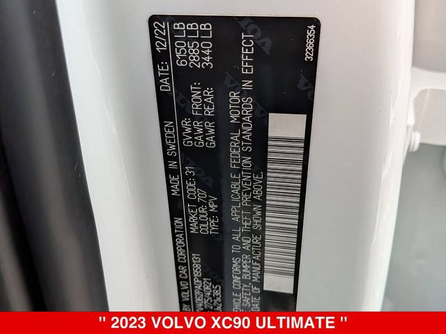 Used 2023 Volvo XC90 B6 Ultimate w/ Protection Package Premier AWD/4WD image 41
