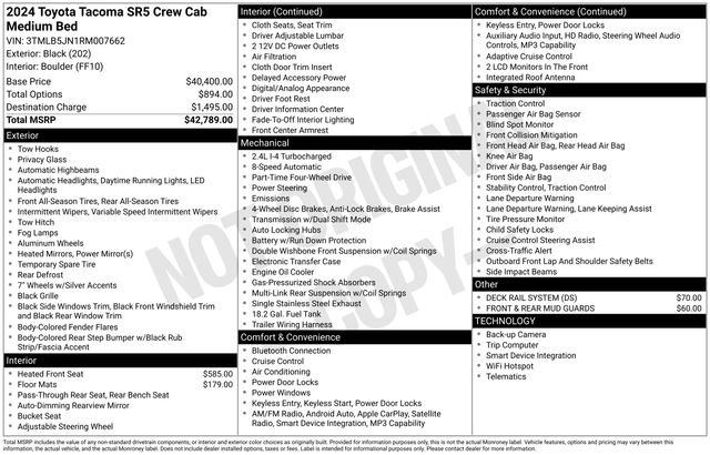 Used 2024 Toyota Tacoma SR5 image 26