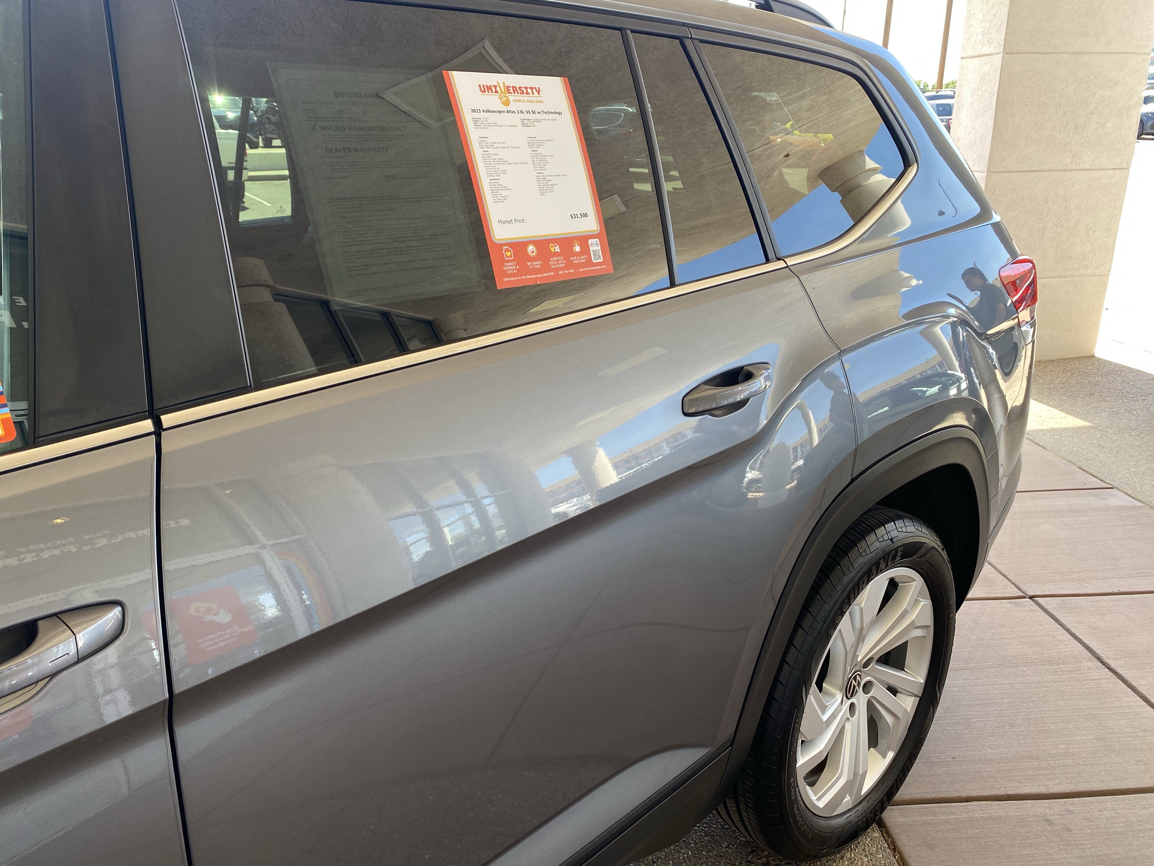 Certified 2023 Volkswagen Atlas SE w/ Panoramic Sunroof Package FWD image 60
