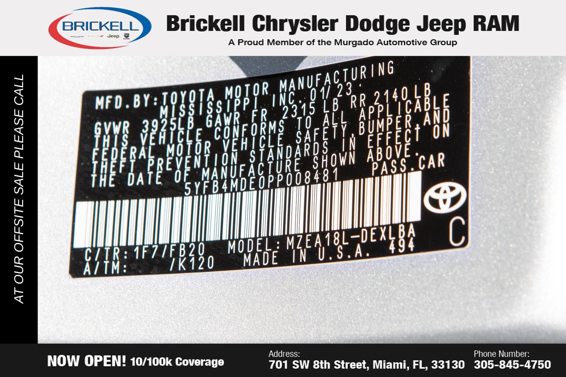 Used 2023 Toyota Corolla LE image 33