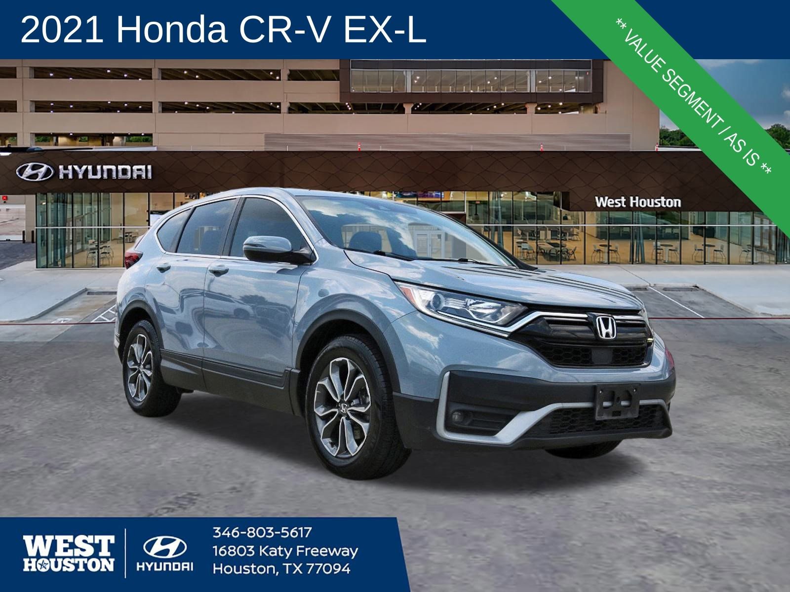 Used 2021 Honda CR-V EX-L