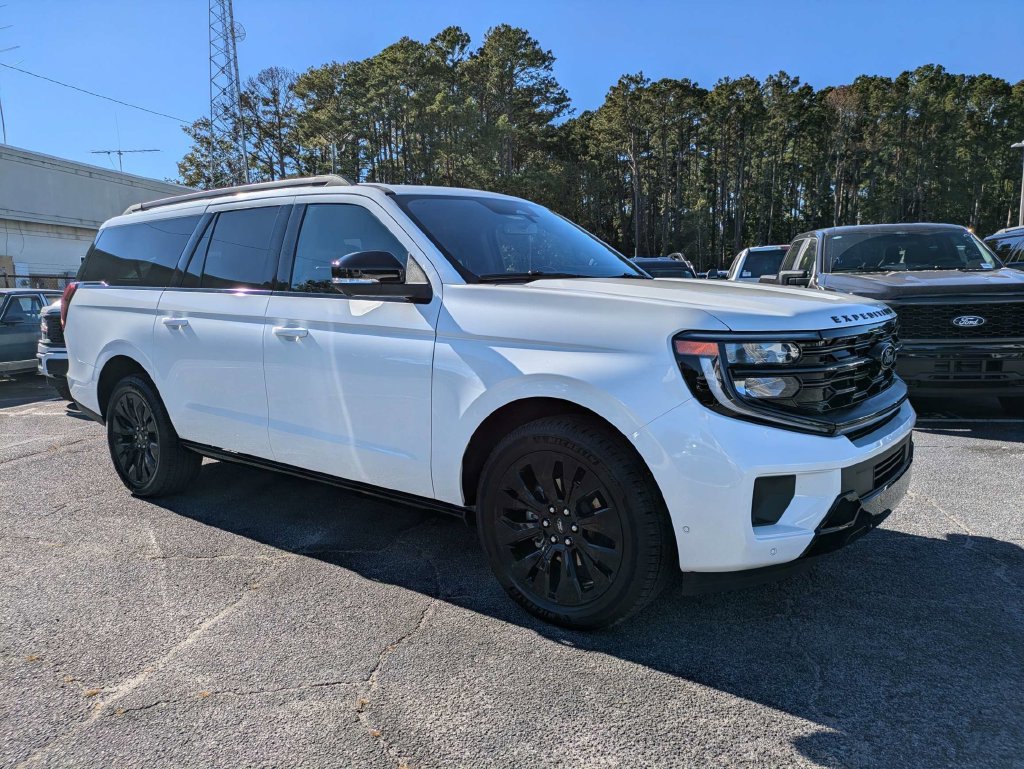 Certified 2025 Ford Expedition Max Platinum w/ Stealth Appearance Package AWD/4WD 360° Tour