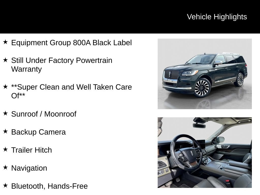 Used 2022 Lincoln Navigator Black Label AWD/4WD image 6