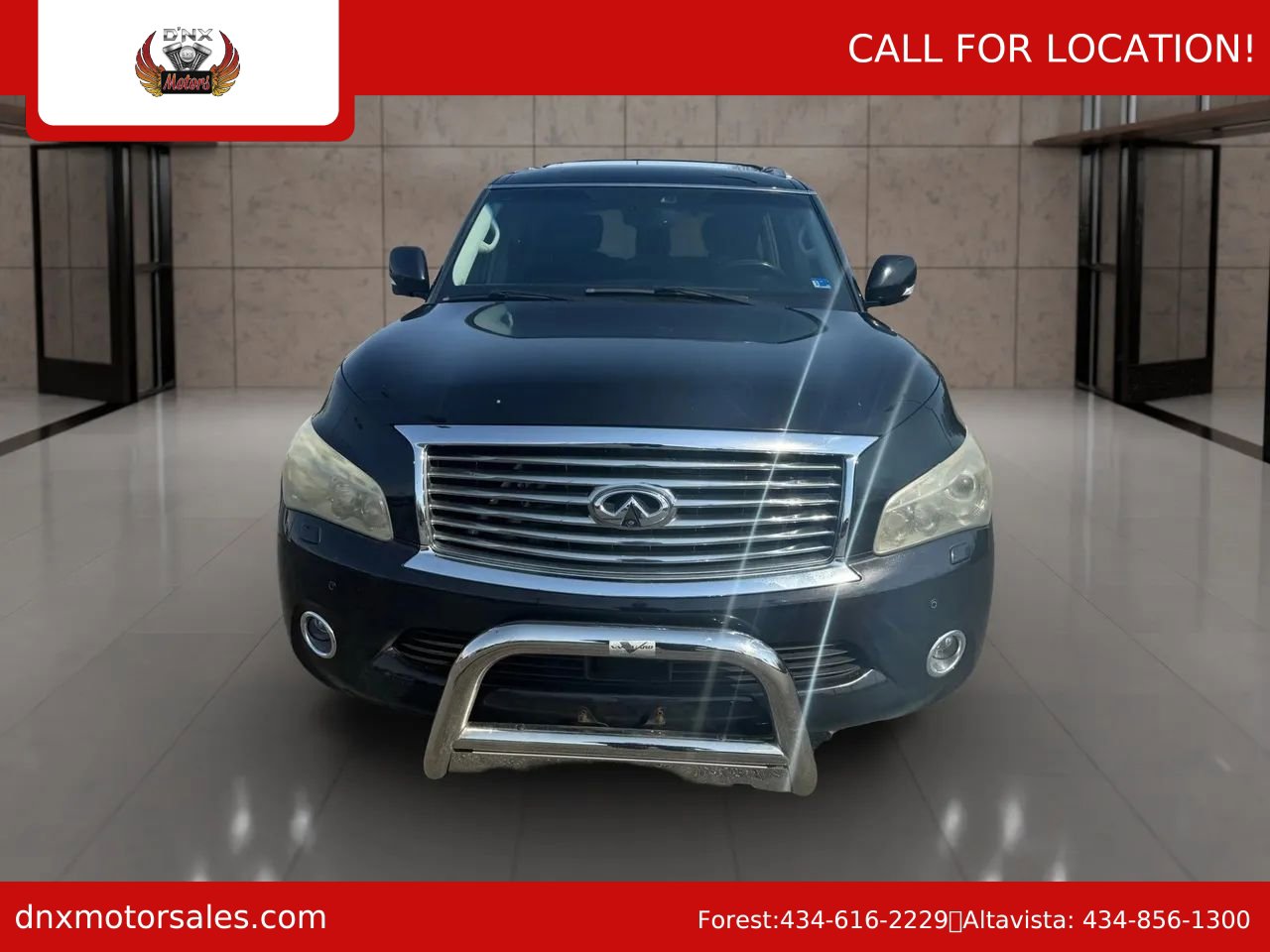 Used 2012 INFINITI QX56 4WD w/ Deluxe Touring Pkg image 8