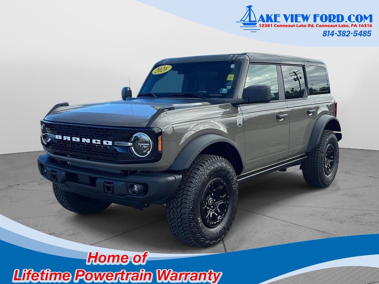 New 2026 Ford Bronco Big Bend w/ Black Diamond Package