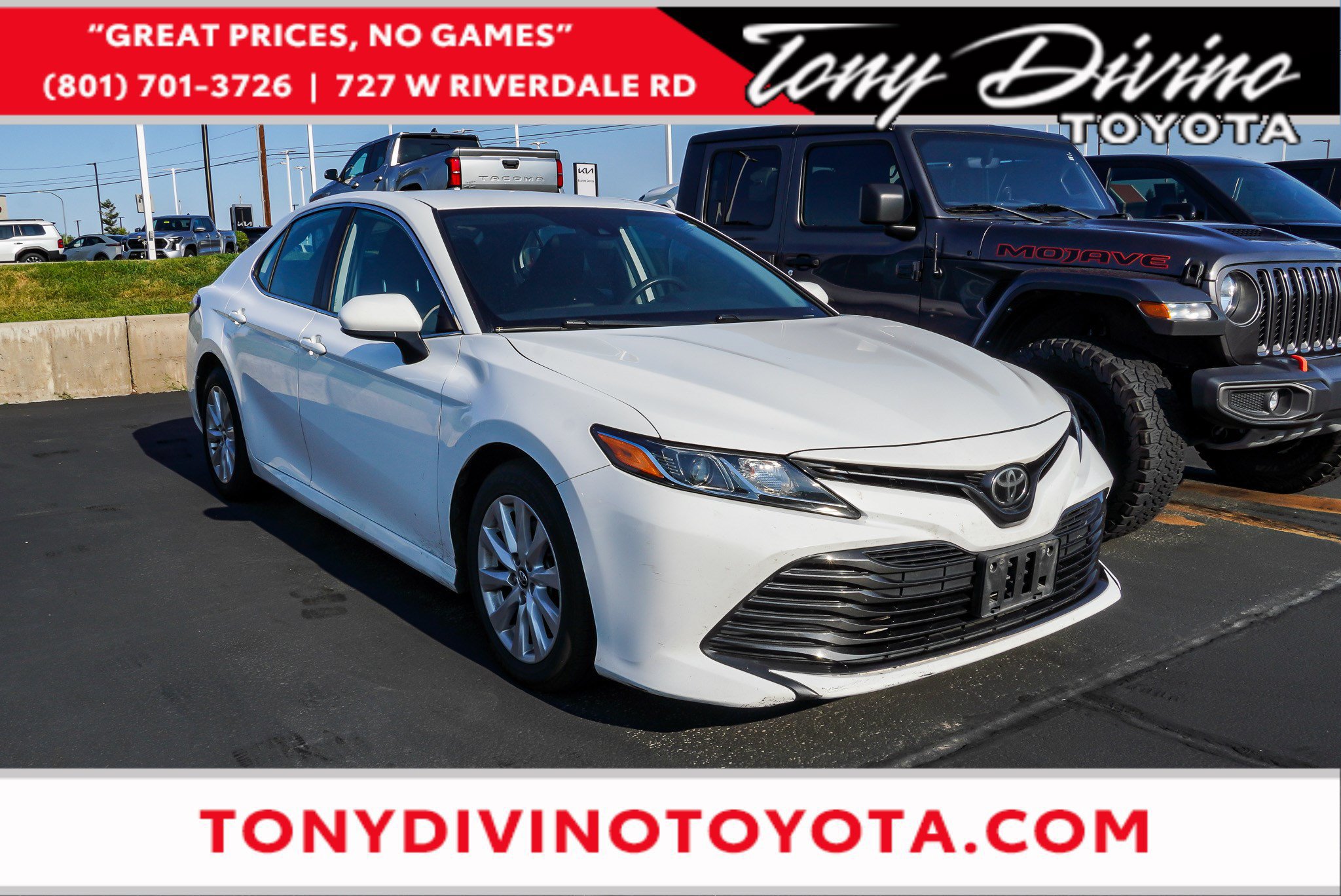 Certified 2019 Toyota Camry LE FWD image 1