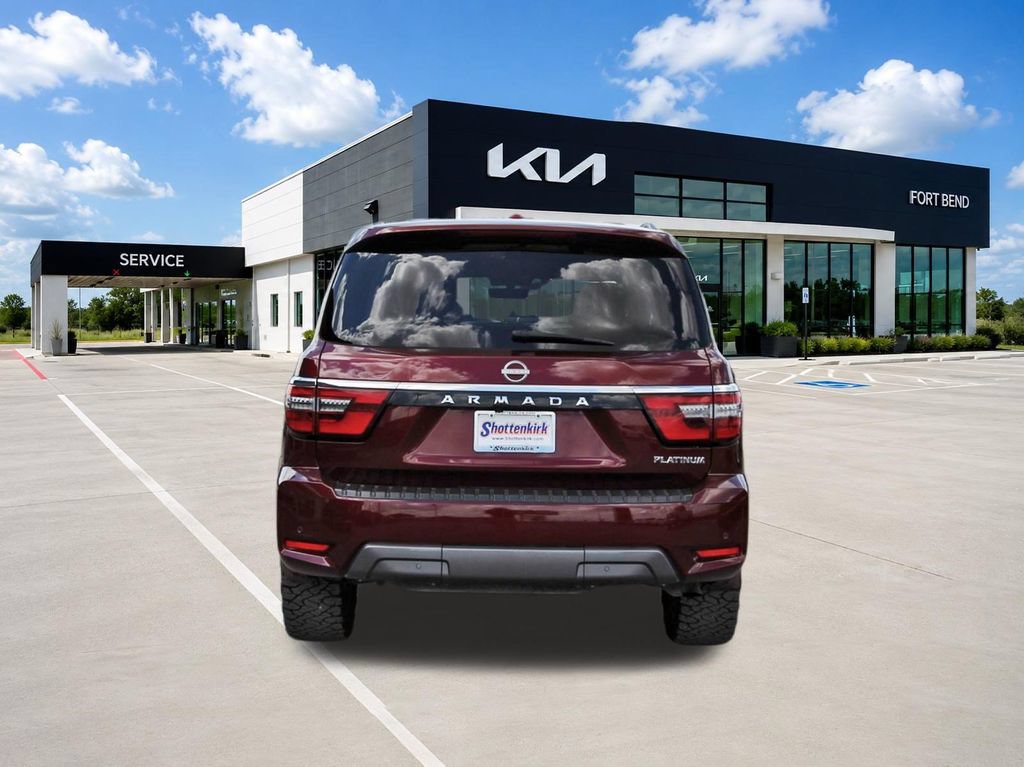 Used 2021 Nissan Armada Platinum w/ Captain's Chairs Package RWD image 6