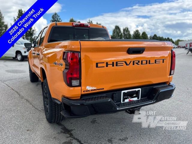 New 2026 Chevrolet Colorado W/T w/ WT Custom Package video 4