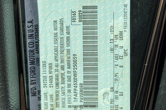 Used 1998 Ford Mustang GT RWD image 31