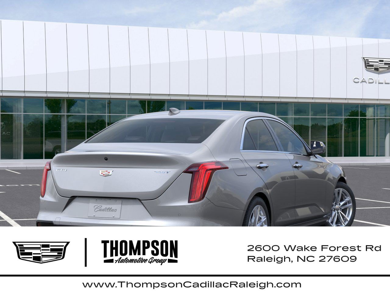 New 2026 Cadillac CT4 Luxury w/ Sun And Sound Package RWD image 4