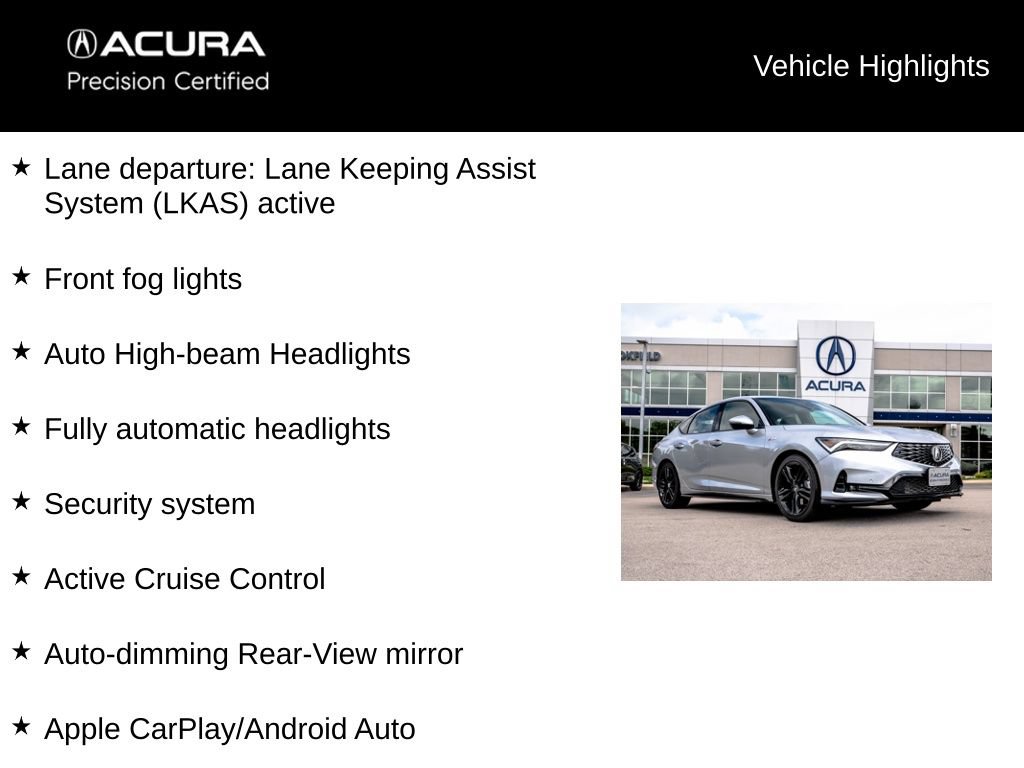 Certified 2026 Acura Integra A-Spec w/ Technology Package FWD image 17