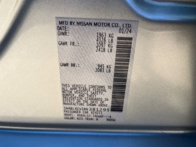 Used 2024 Nissan Altima 2.5 SR w/ SR Premium Package image 14