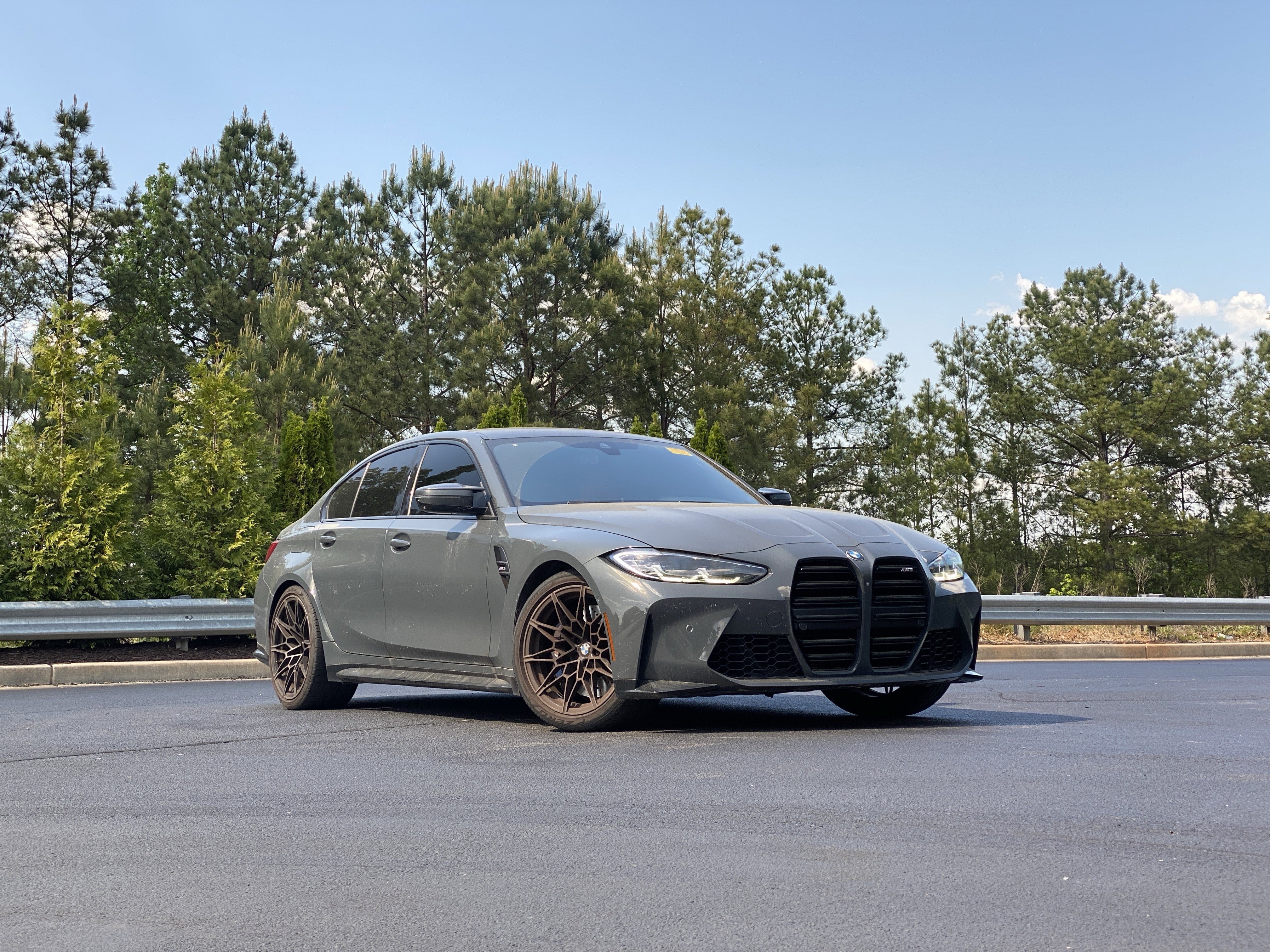 Used 2021 BMW M3 w/ Parking Assistance Package RWD video 2