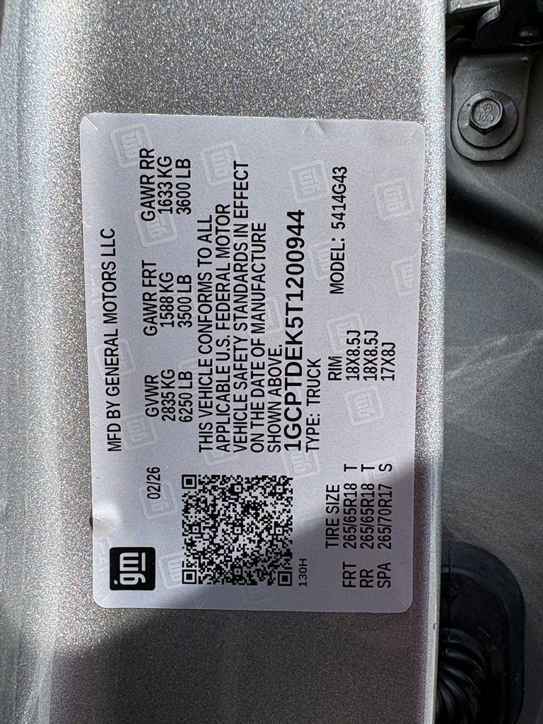 Used 2026 Chevrolet Colorado Z71 AWD/4WD image 35