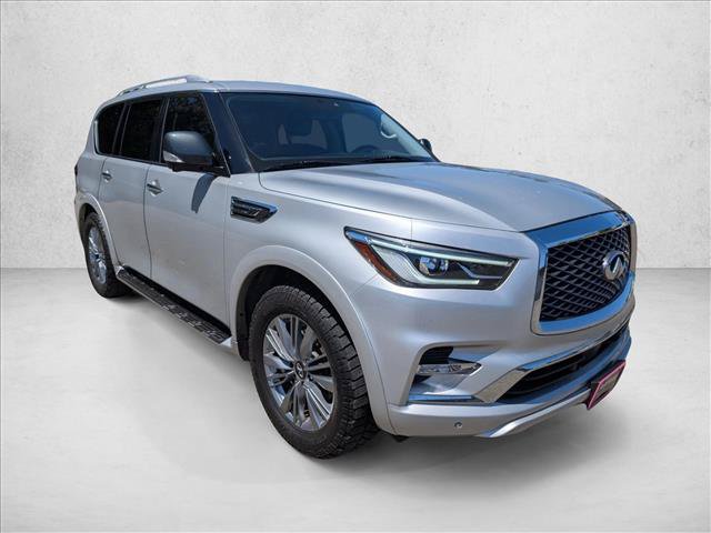 Used 2021 INFINITI QX80 Luxe AWD/4WD video 3