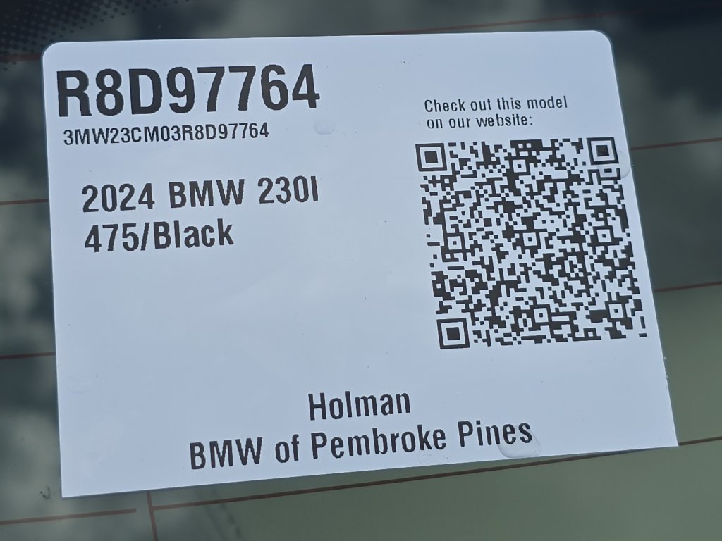 Certified 2024 BMW 230i Coupe w/ Convenience Package RWD image 21