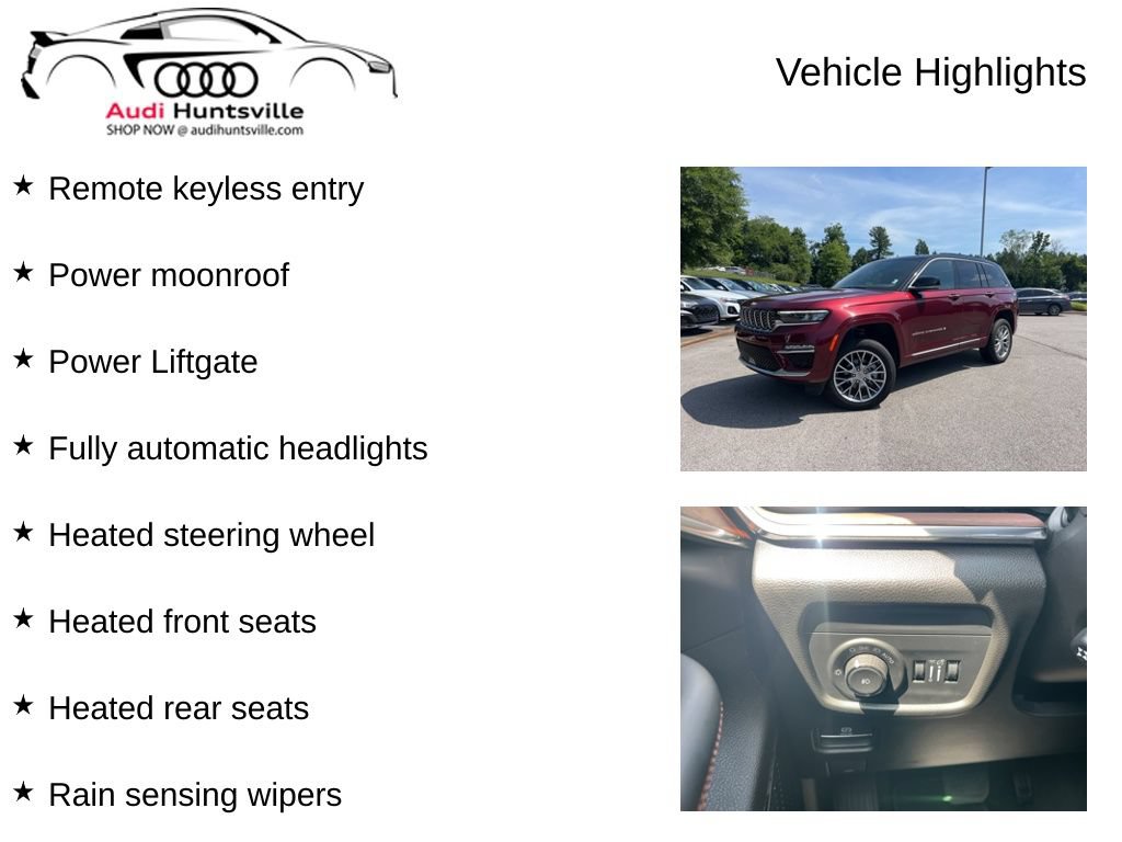 Used 2025 Jeep Grand Cherokee Summit AWD/4WD image 12