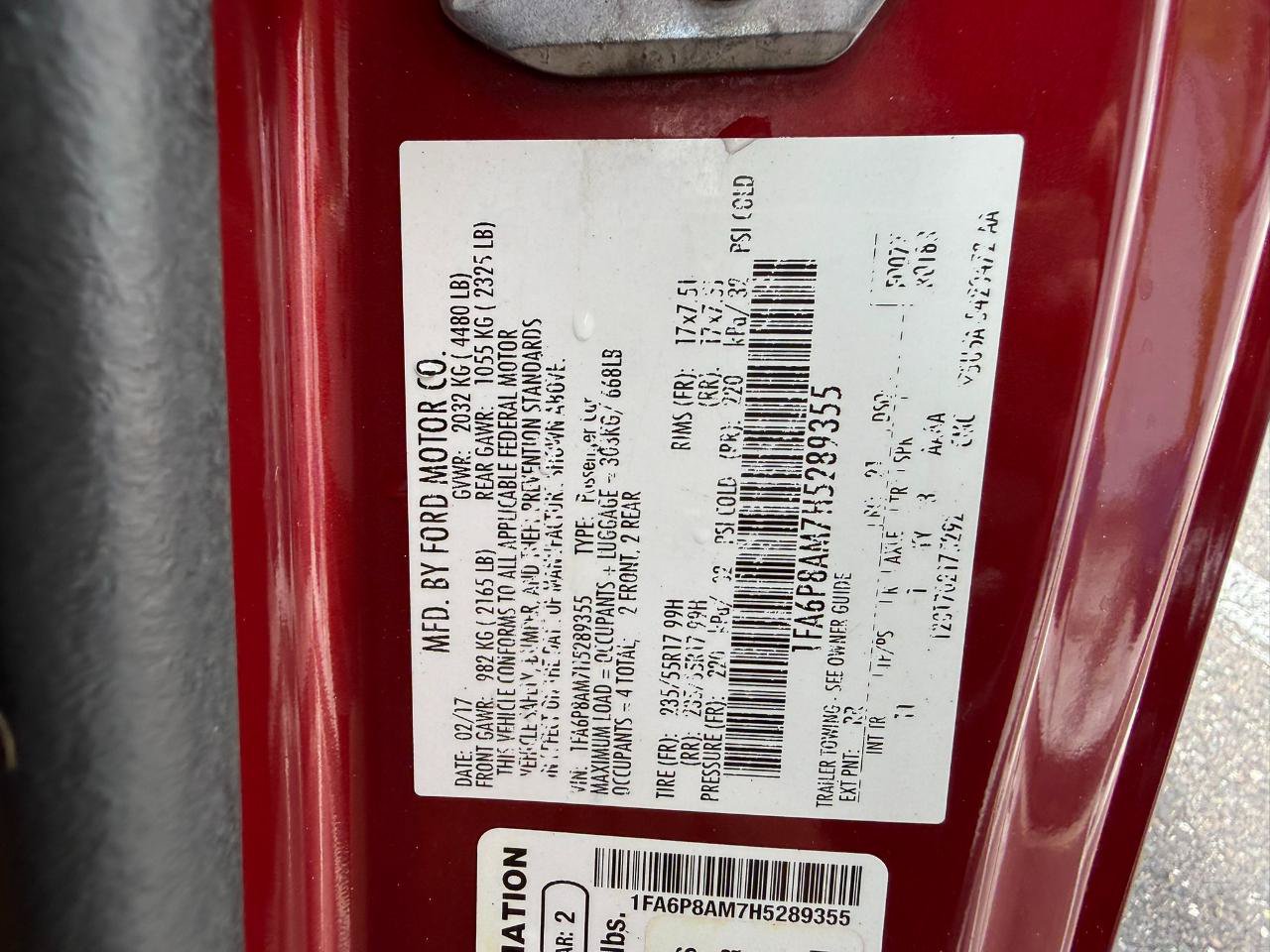 Used 2017 Ford Mustang Coupe RWD image 37