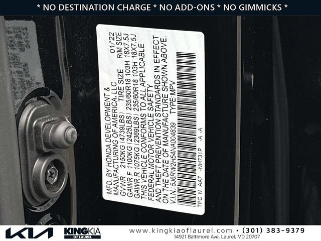 Used 2022 Honda CR-V EX image 31