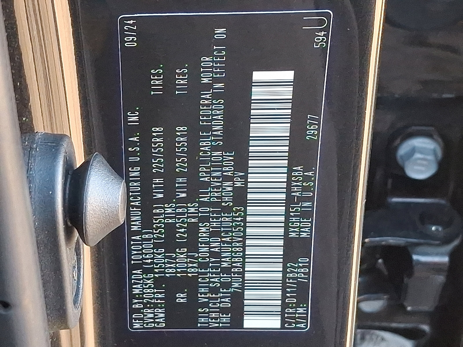 Used 2024 Toyota Corolla Cross AWD Hybrid image 29