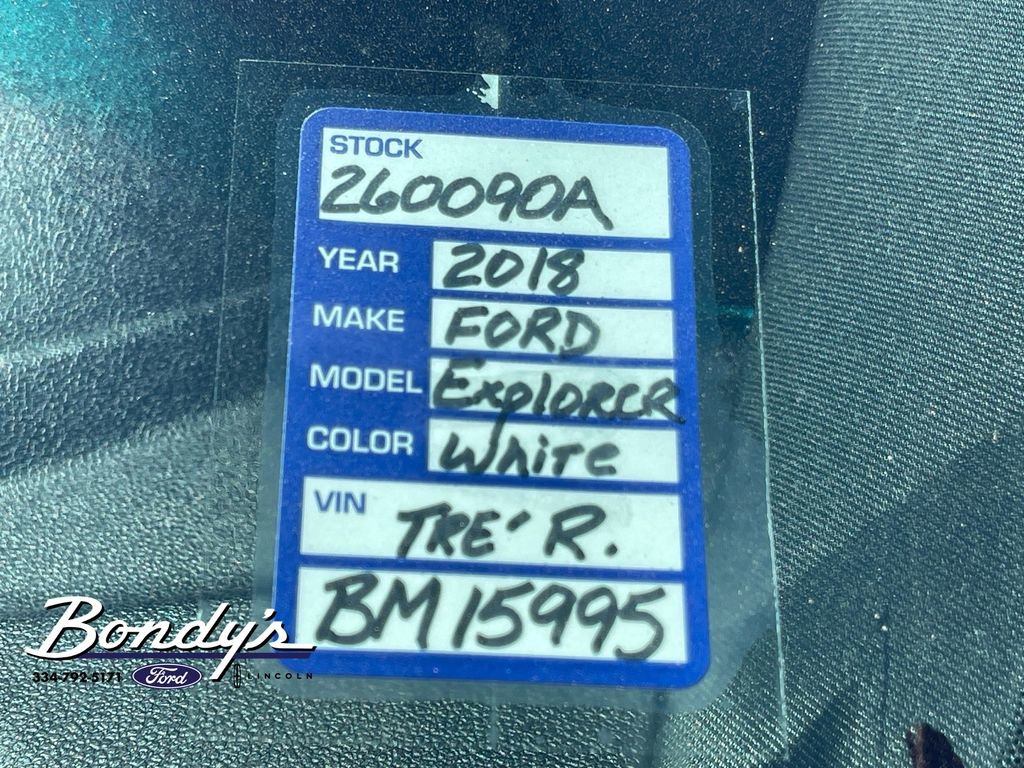 Used 2018 Ford Explorer FWD image 21