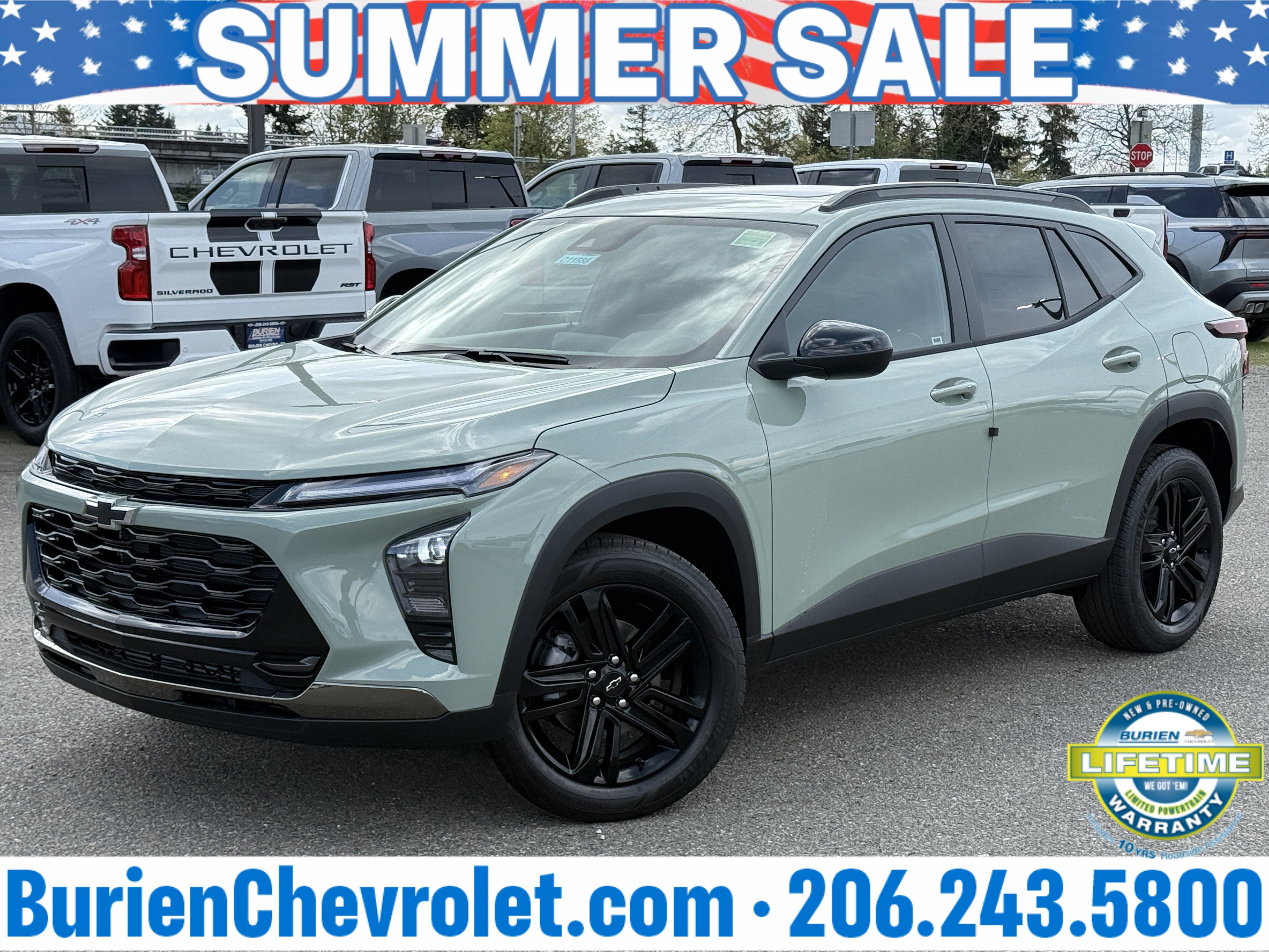 New 2026 Chevrolet Trax ACTIV w/ Driver Confidence Package FWD image 1