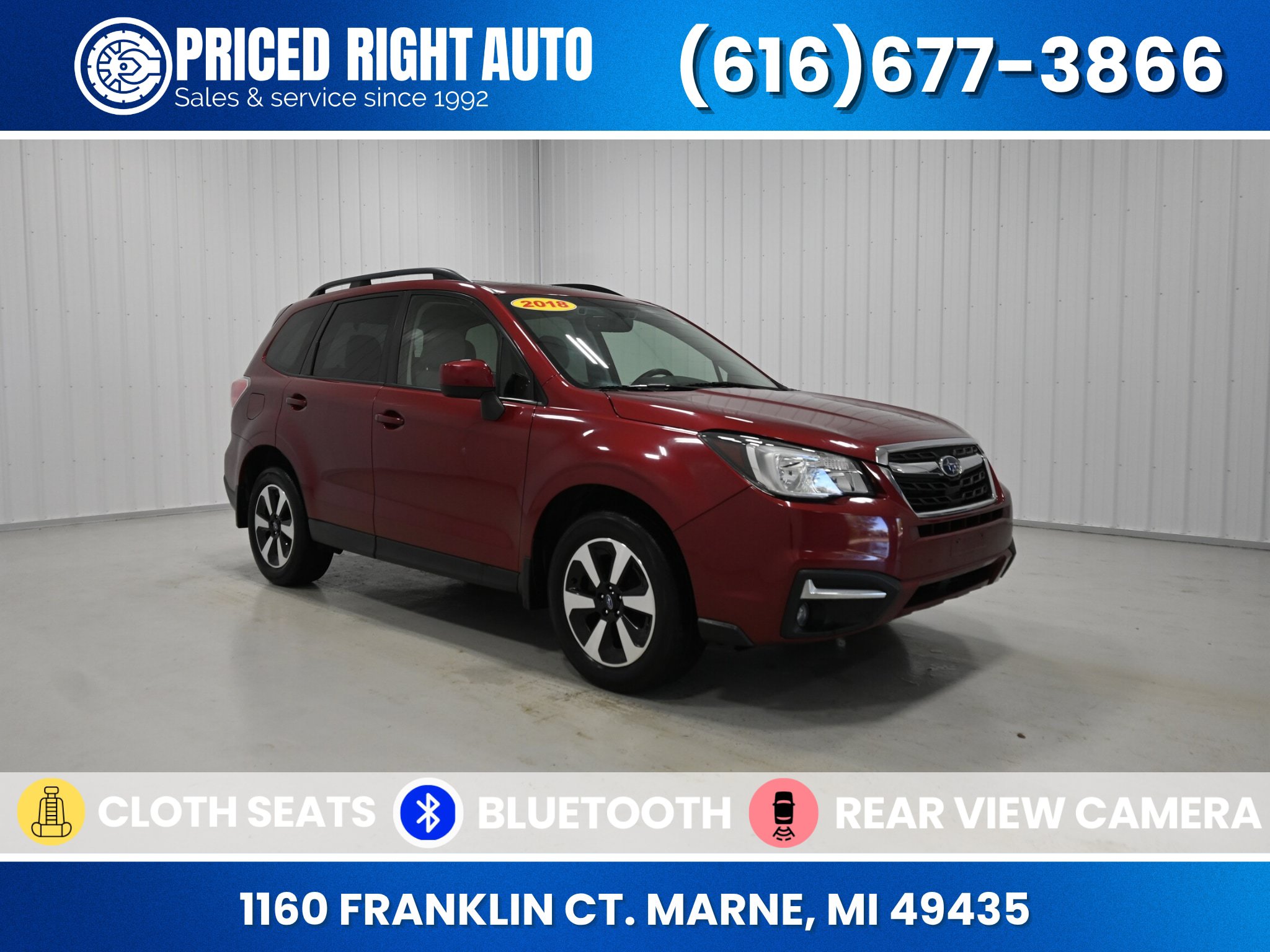 Used 2018 Subaru Forester 2.5i Premium AWD/4WD image 1