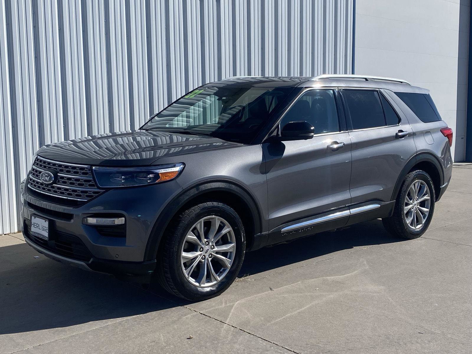 Used 2022 Ford Explorer Limited w/ Equipment Group 301A AWD/4WD image 1