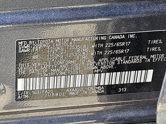Used 2021 Toyota RAV4 XLE w/ Convenience Package FWD image 22