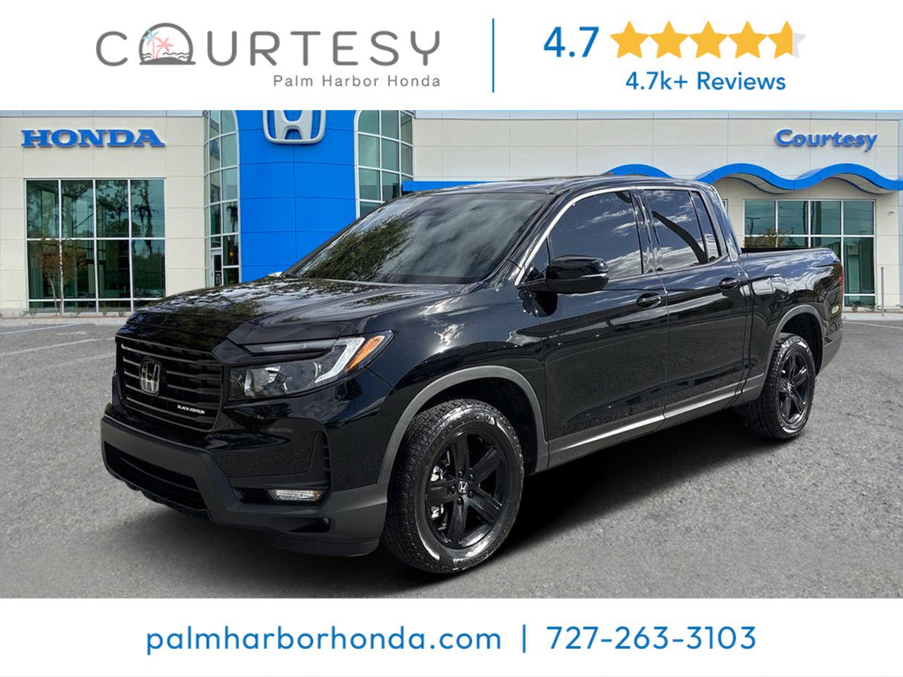 Certified 2022 Honda Ridgeline Black Edition