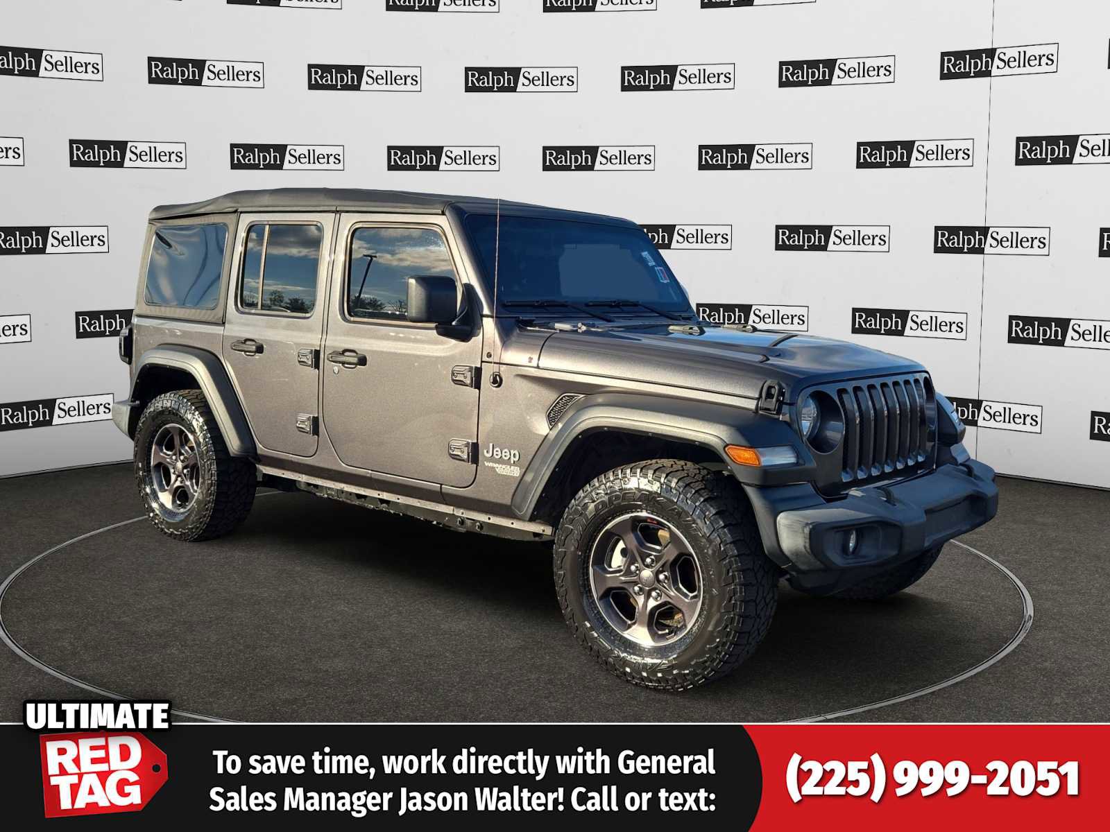 Used 2020 Jeep Wrangler Unlimited Sport image 1