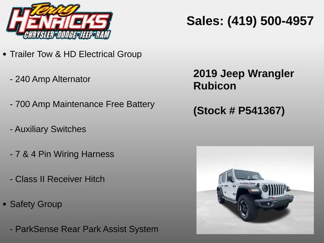 Used 2019 Jeep Wrangler Unlimited Rubicon AWD/4WD image 23