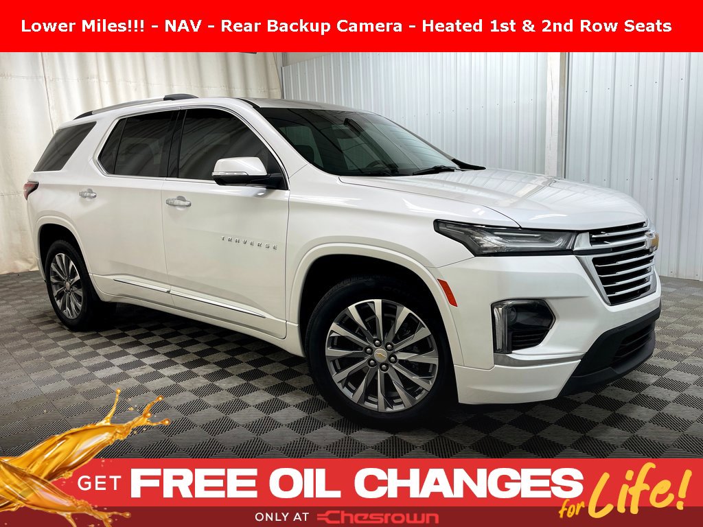 Certified 2023 Chevrolet Traverse Premier w/ LPO, Floor Liner Package