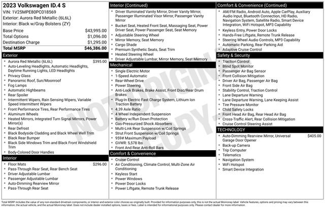Used 2023 Volkswagen ID.4 S image 9
