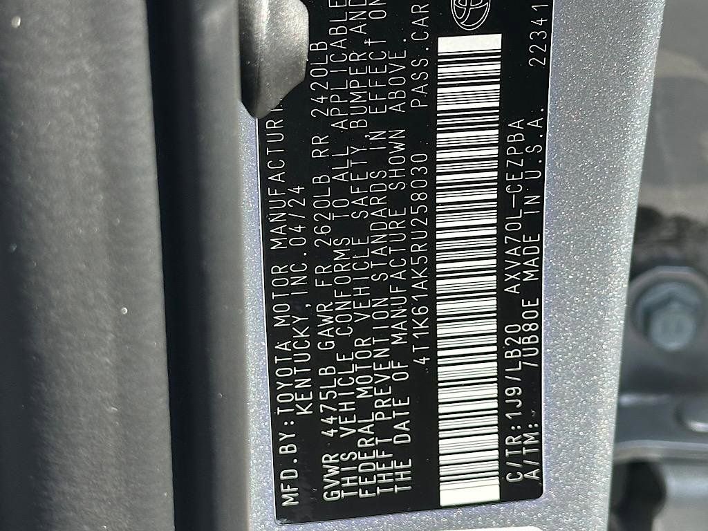 Certified 2024 Toyota Camry XSE image 29