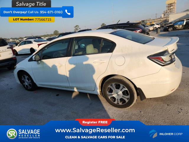 Used 2015 Honda Civic Hybrid Sedan image 3
