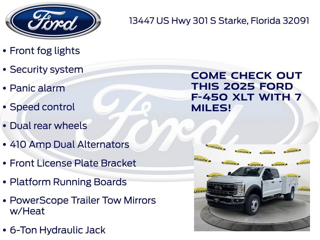 New 2025 Ford F450 XLT w/ XLT Value Package image 30