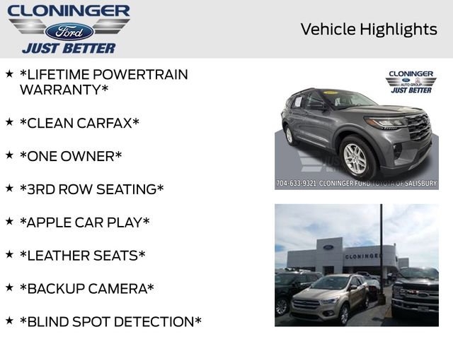 Used 2025 Ford Explorer Active w/ Active Comfort Package image 4